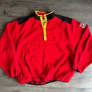 Vintage 90s Marlboro Adventure Team Snap-T Fleece Pullover Sz XL